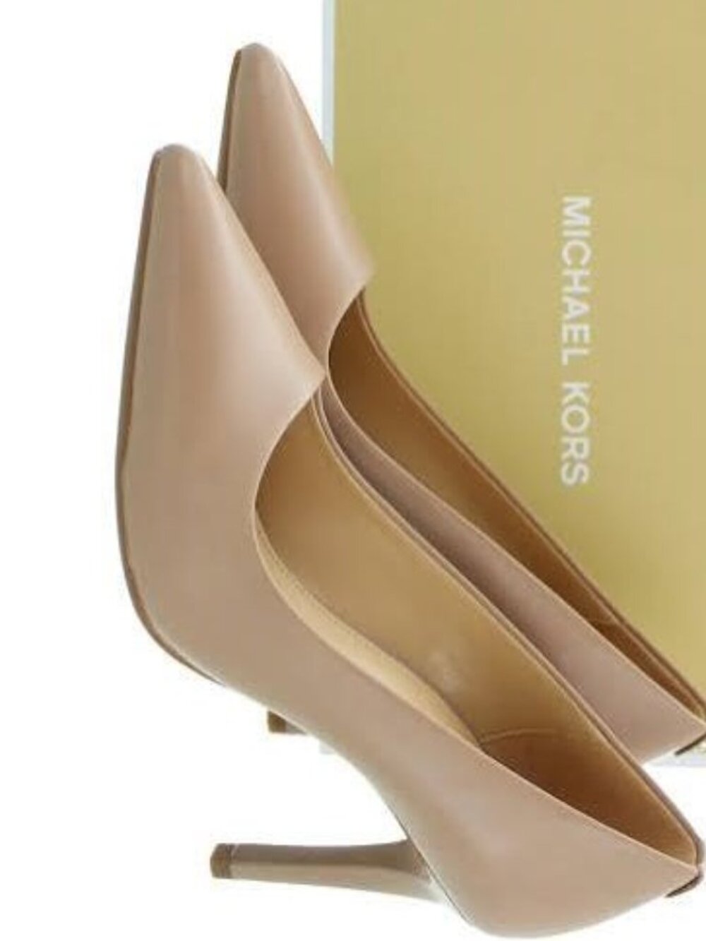 Michael Kors Dorothy Flex Leather Pump DK Khaki